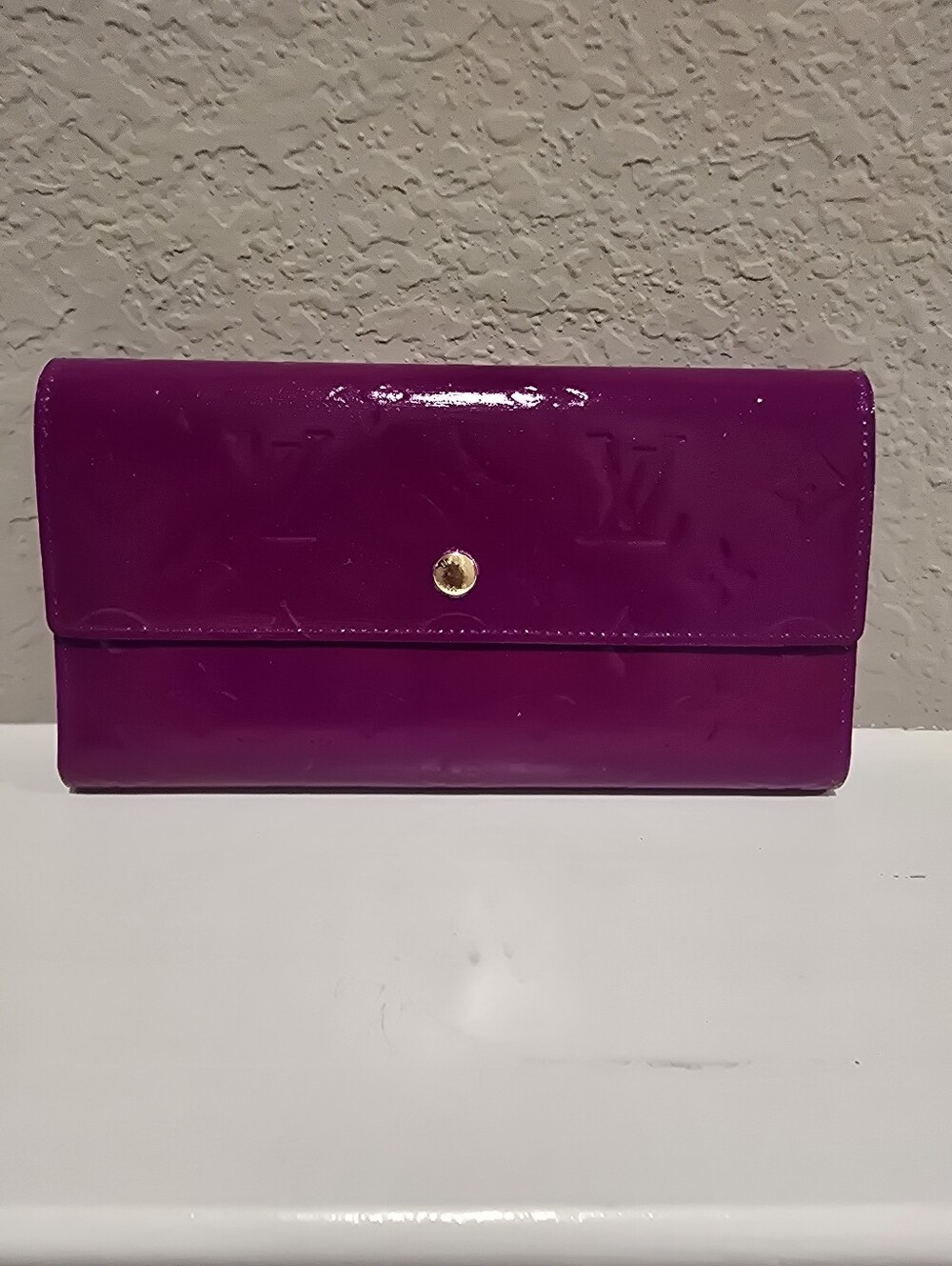 Louis Vuitton Monogram Vernis Long Wallet